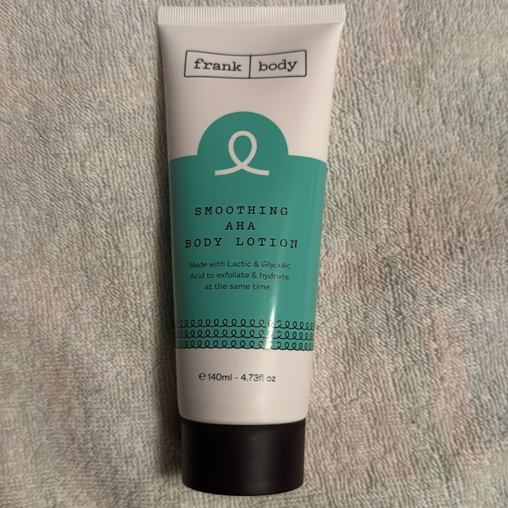 Frank Body SMOOTHING AHA BODY LOTION 4.73 FL.OZ New Factory sealed